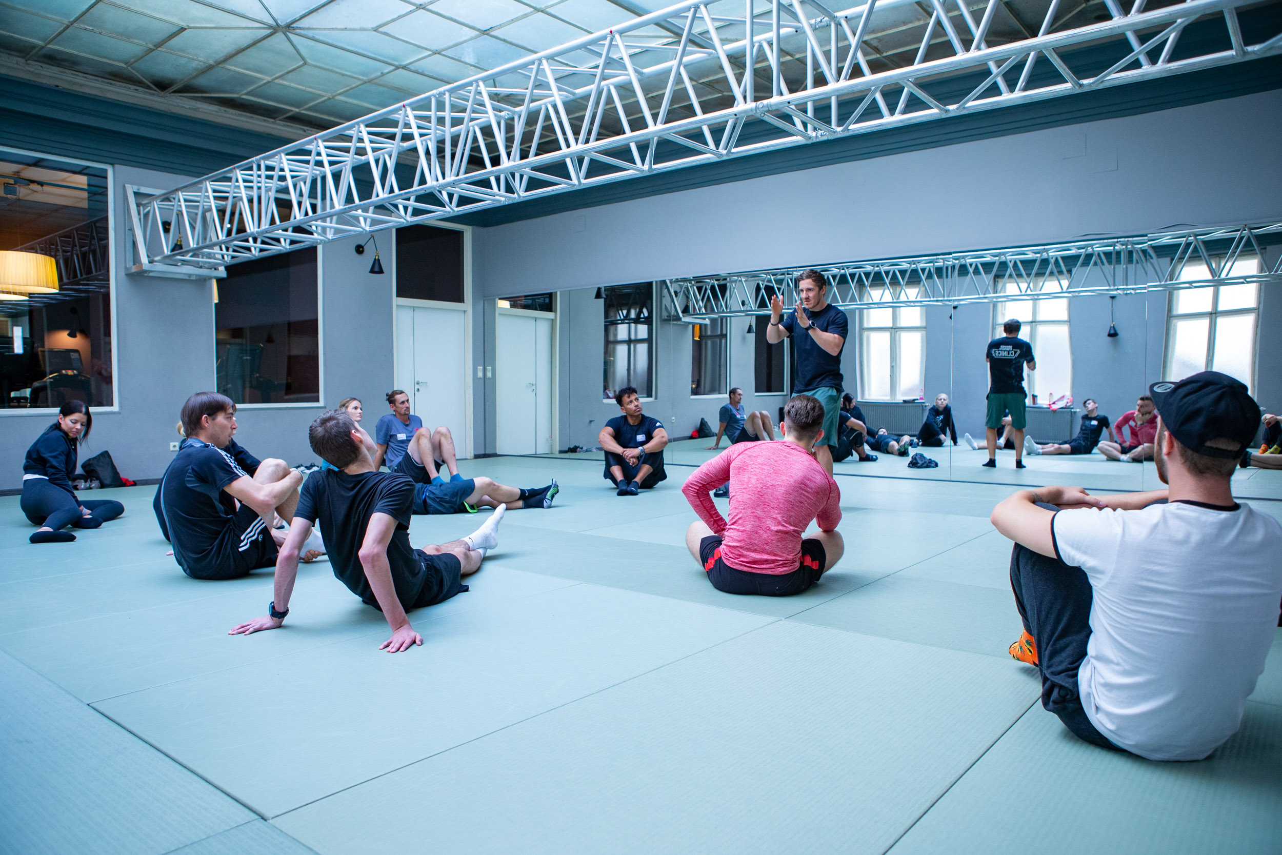 Benni Heizmann beim Coaching
